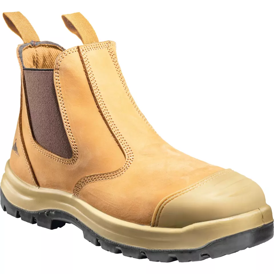 Portwest FT71WHE, Steel Leather Dealer Boot S3 SRC, Wheat