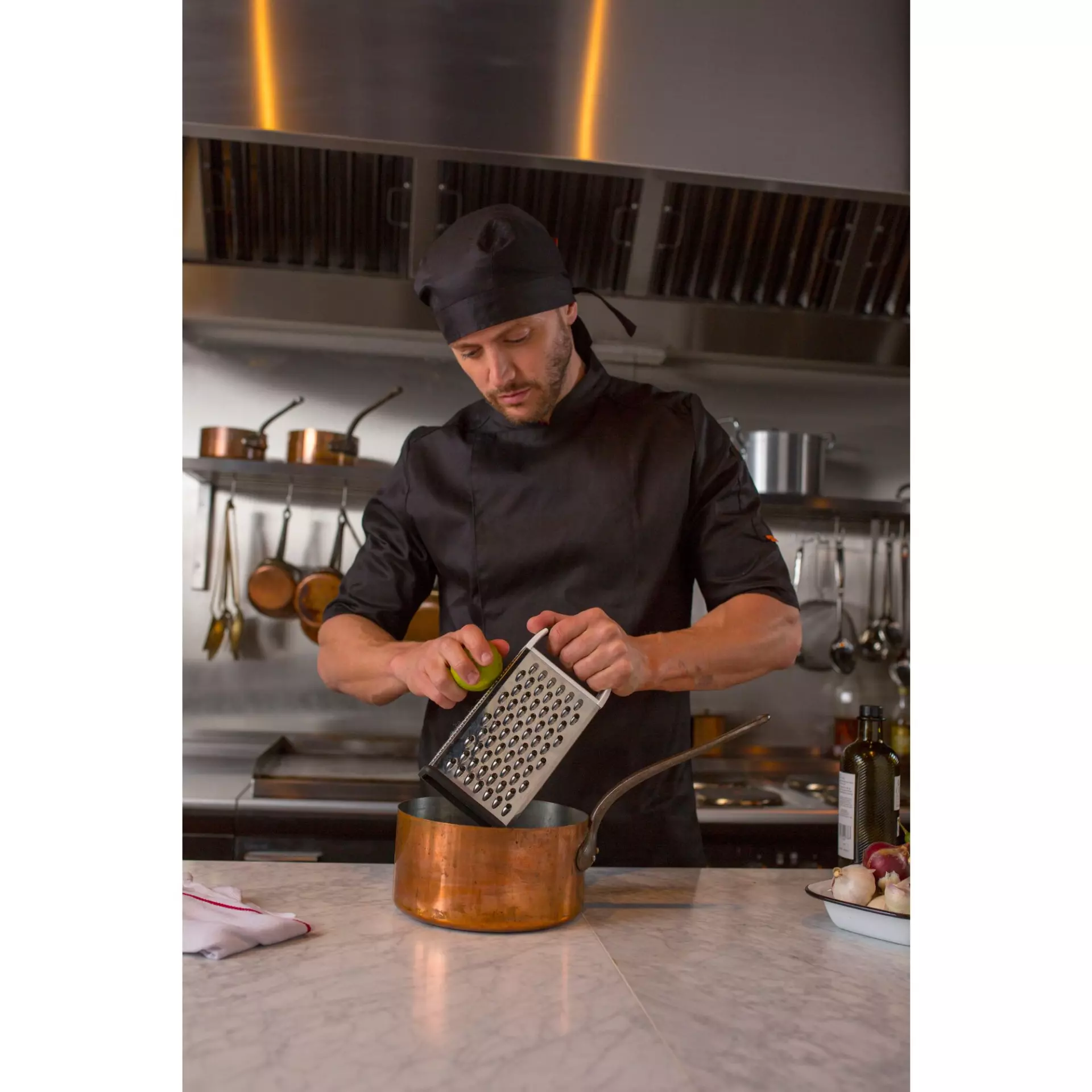 Portwest C738BKR, Chef's MeshAir Pro Jacket S/S, Black, image 5