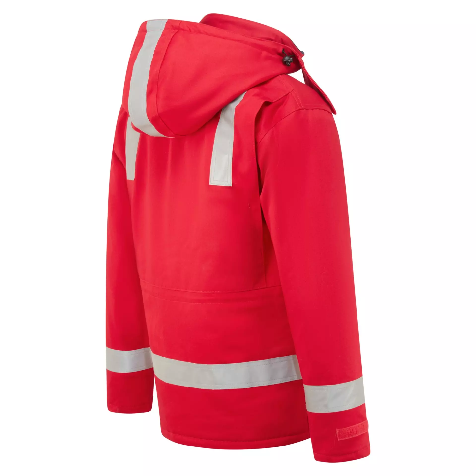 Portwest FR59RER, Bizflame Work Anti-Static FR Winter Jacket, Red, image 3