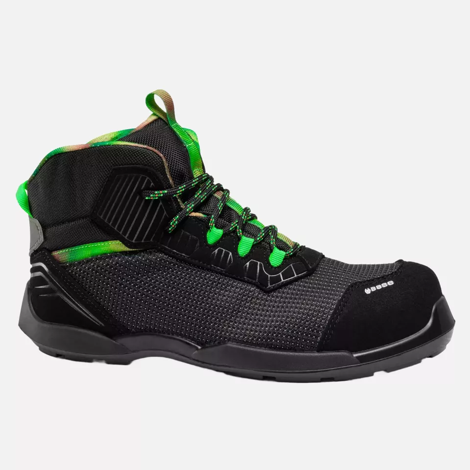 Portwest B0667BBKR, Yellowstone Mid Boot S3S ESD FO SR, Black, image 1, gallery thumbnail