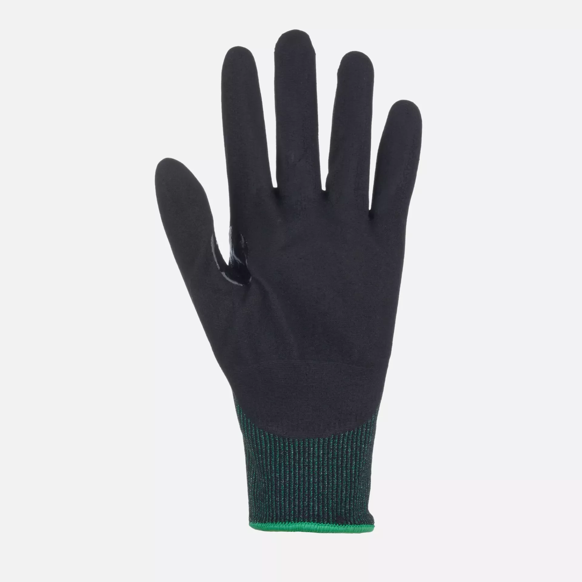 Portwest AP15E8R, SG Cut B18 Eco Nitrile Glove, Green/Black, image 2