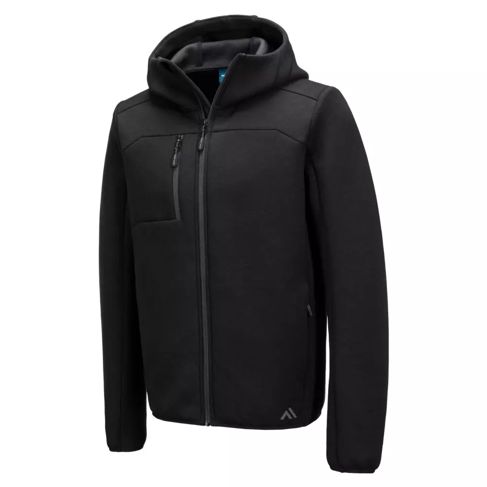 Portwest KX372BKR, KX3 Tech Fleece, Schwarz, image 4, gallery thumbnail