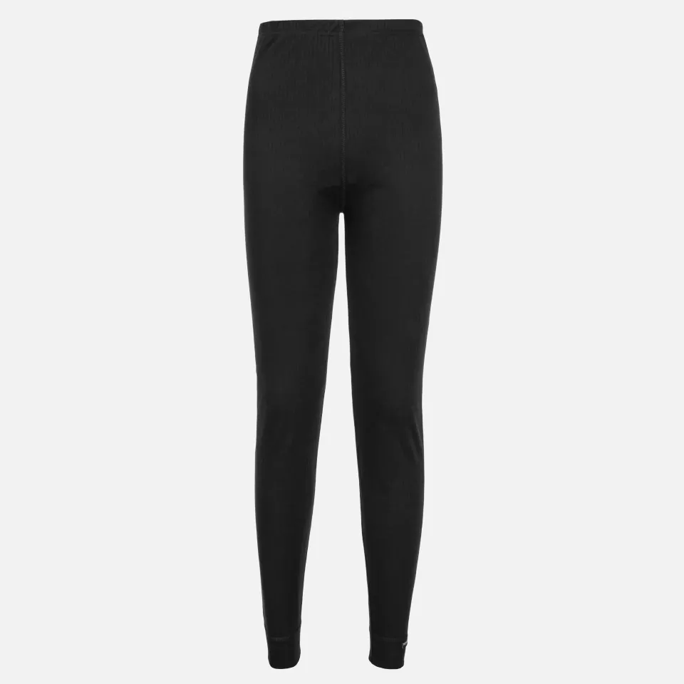 Portwest B125BKR, Women's Thermal Trousers, Black, image 1, gallery thumbnail