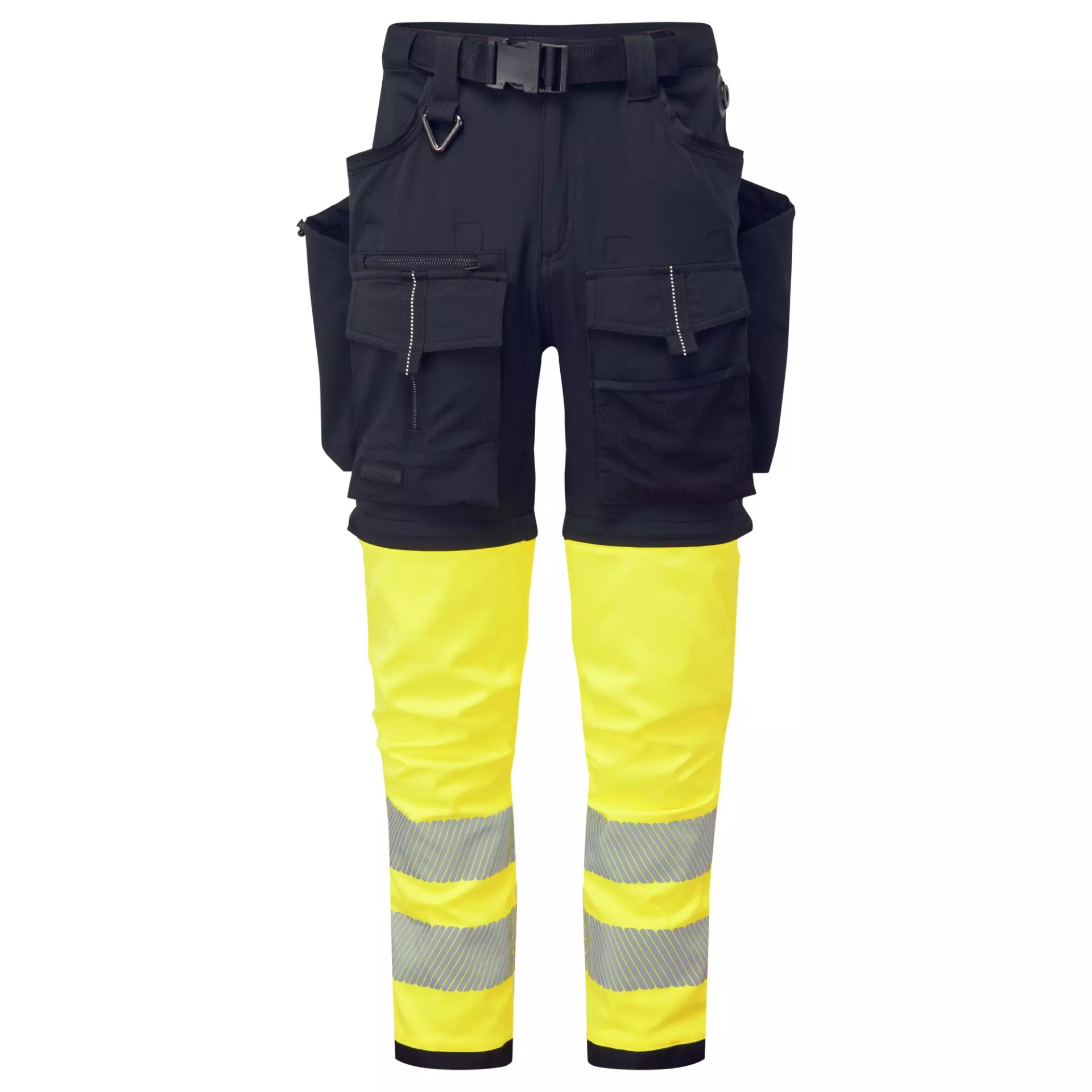Portwest BX321BKY, Ultimate Modular 3-in-1 Trousers, Black/Yellow, image 4