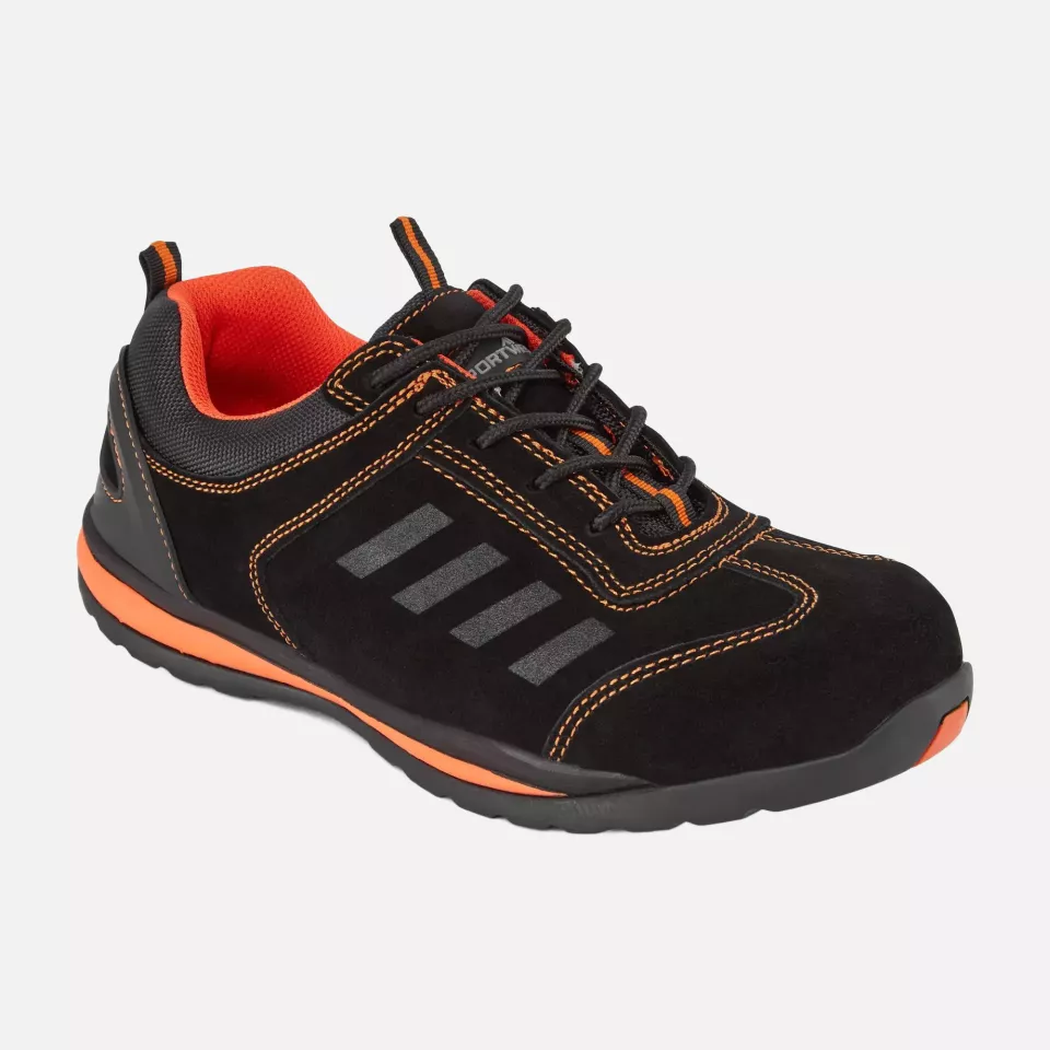 Portwest FW34ORR, Steelite Lusum Safety Trainer S1P HRO, Orange, image 2, gallery thumbnail