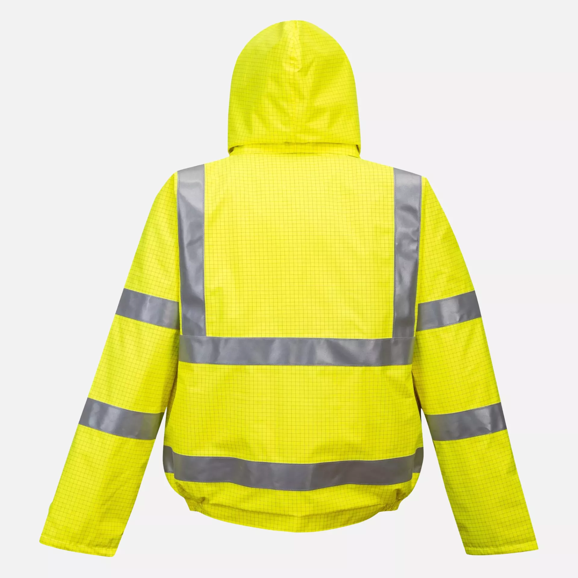 Portwest S773YER, Bizflame Rain Hi-Vis Antistatic FR Bomber Jacket, Yellow, image 3