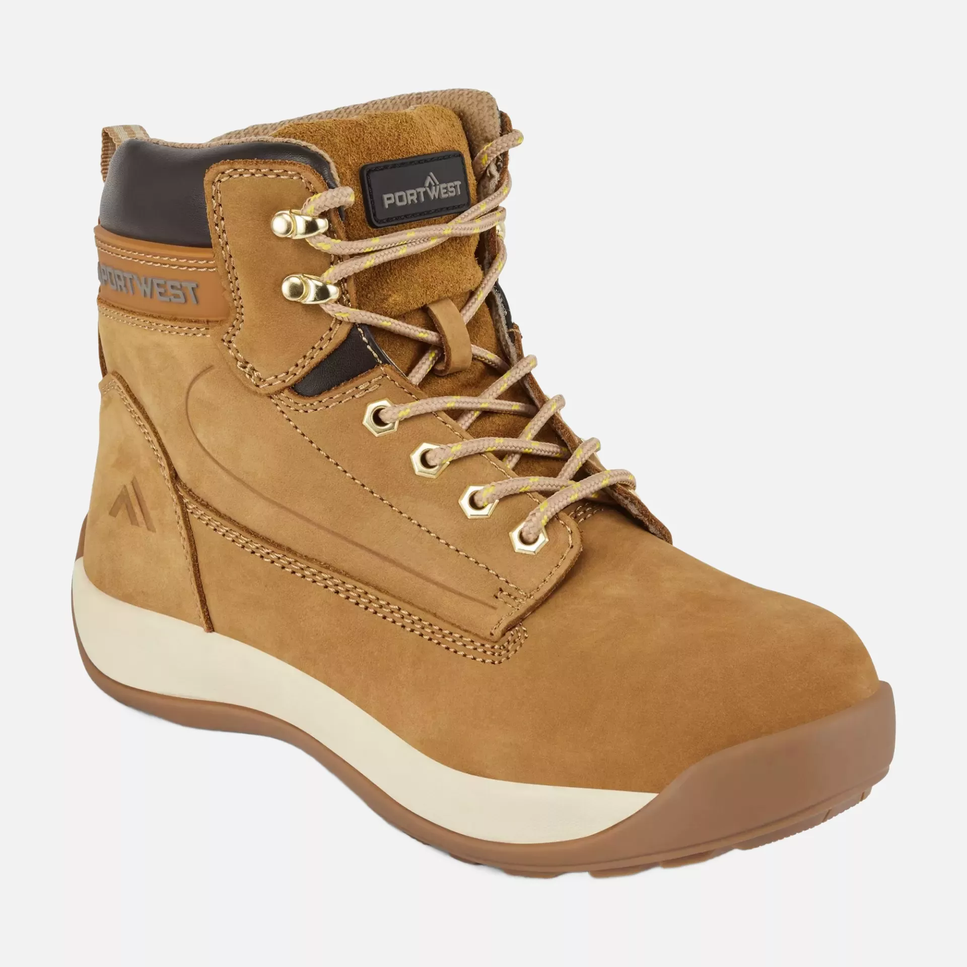 Portwest FW32HOR, Steelite Construction Nubuck Boot S3 HRO, Honey, image 2