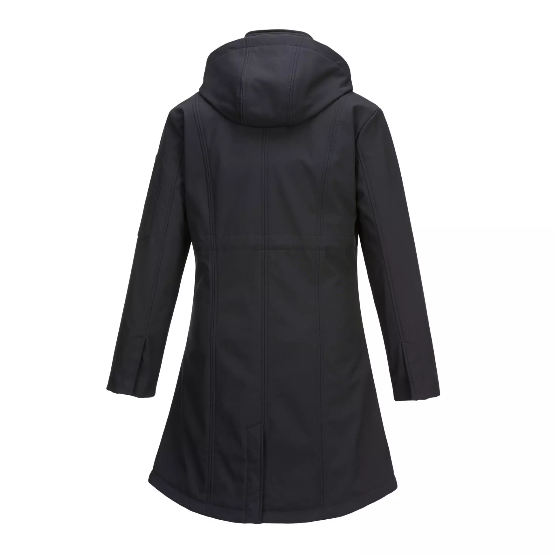Portwest TK42BKR, Carla Damen Softshelljacke mit Kapuze (3L), Schwarz, image 2