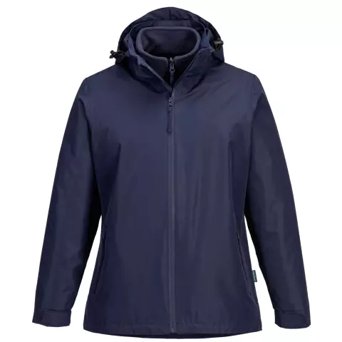S574NAR, Portwest Damen 3-in-1 Jacke, Marine