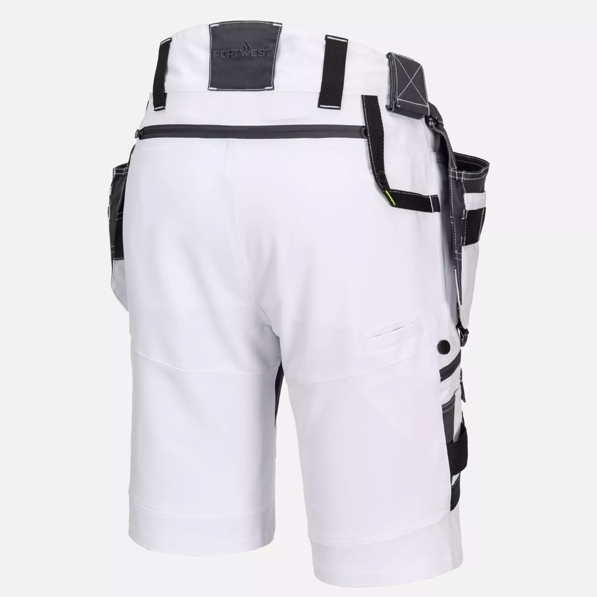 Portwest DX444WHR, DX4 Shorts mit abnehmbaren Holstertaschen, Weiß, image 4