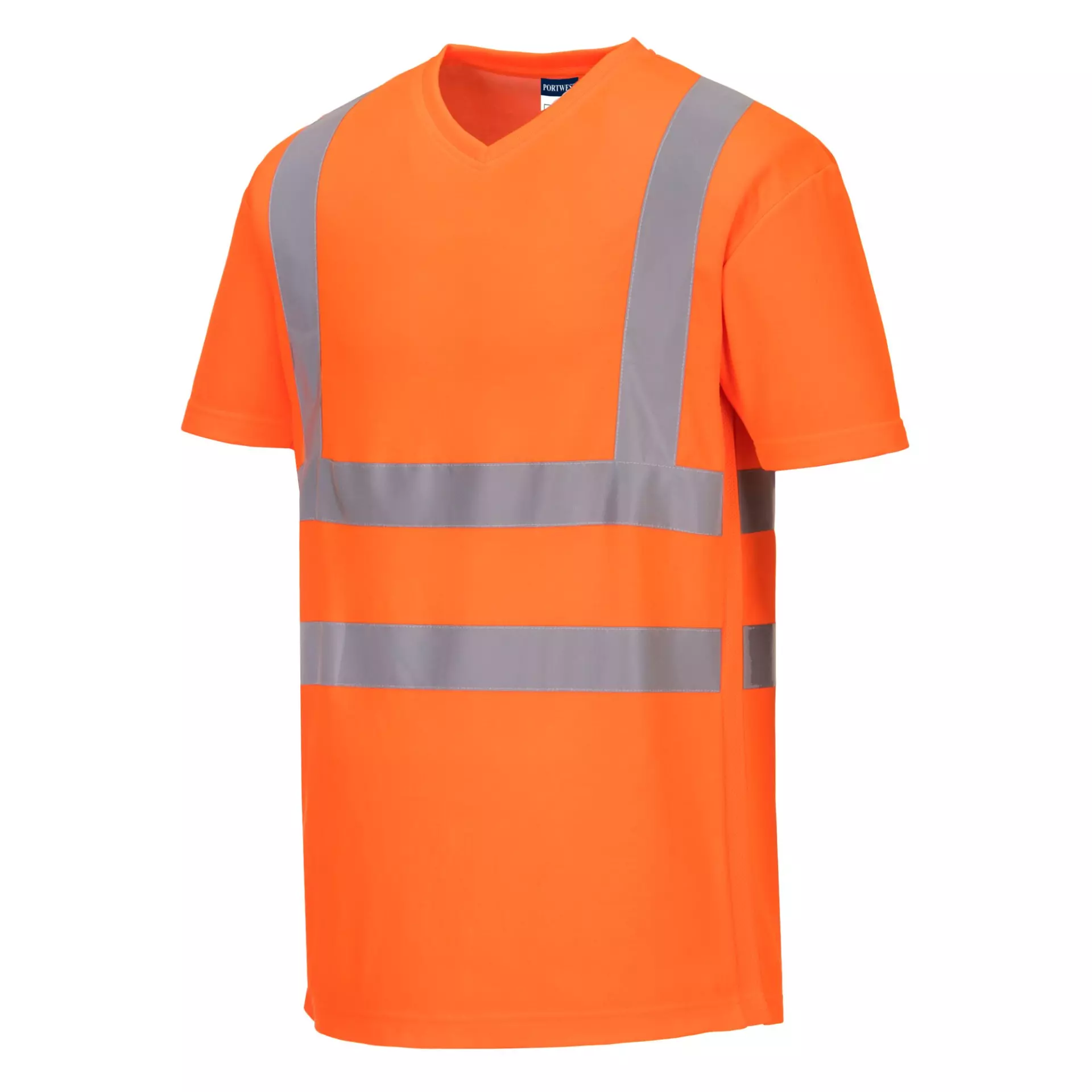 Portwest S179ORR, Hi-Vis Cotton Comfort Mesh Insert T-Shirt S/S, Orange, image 3