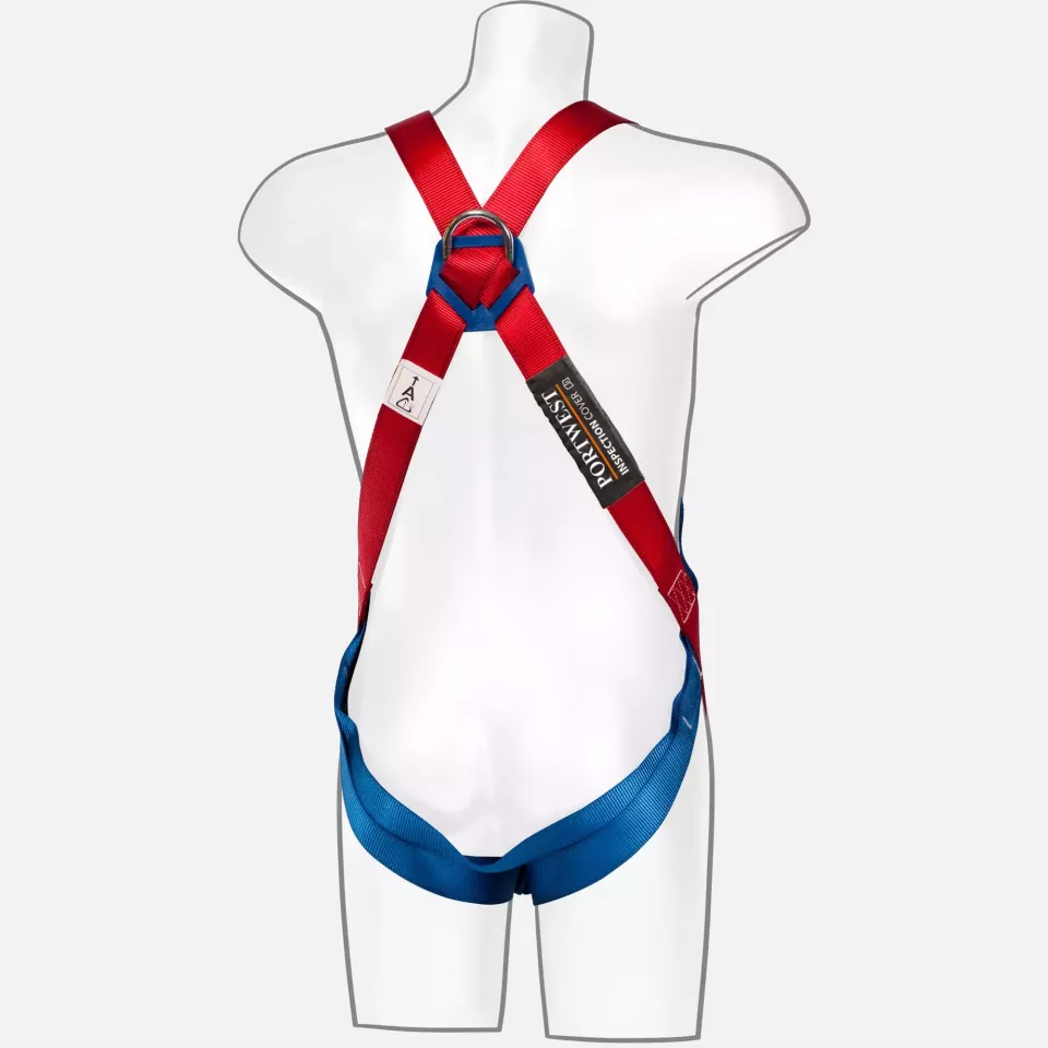 Portwest FP12RER, 2 Point Harness, Red, image 6, gallery thumbnail