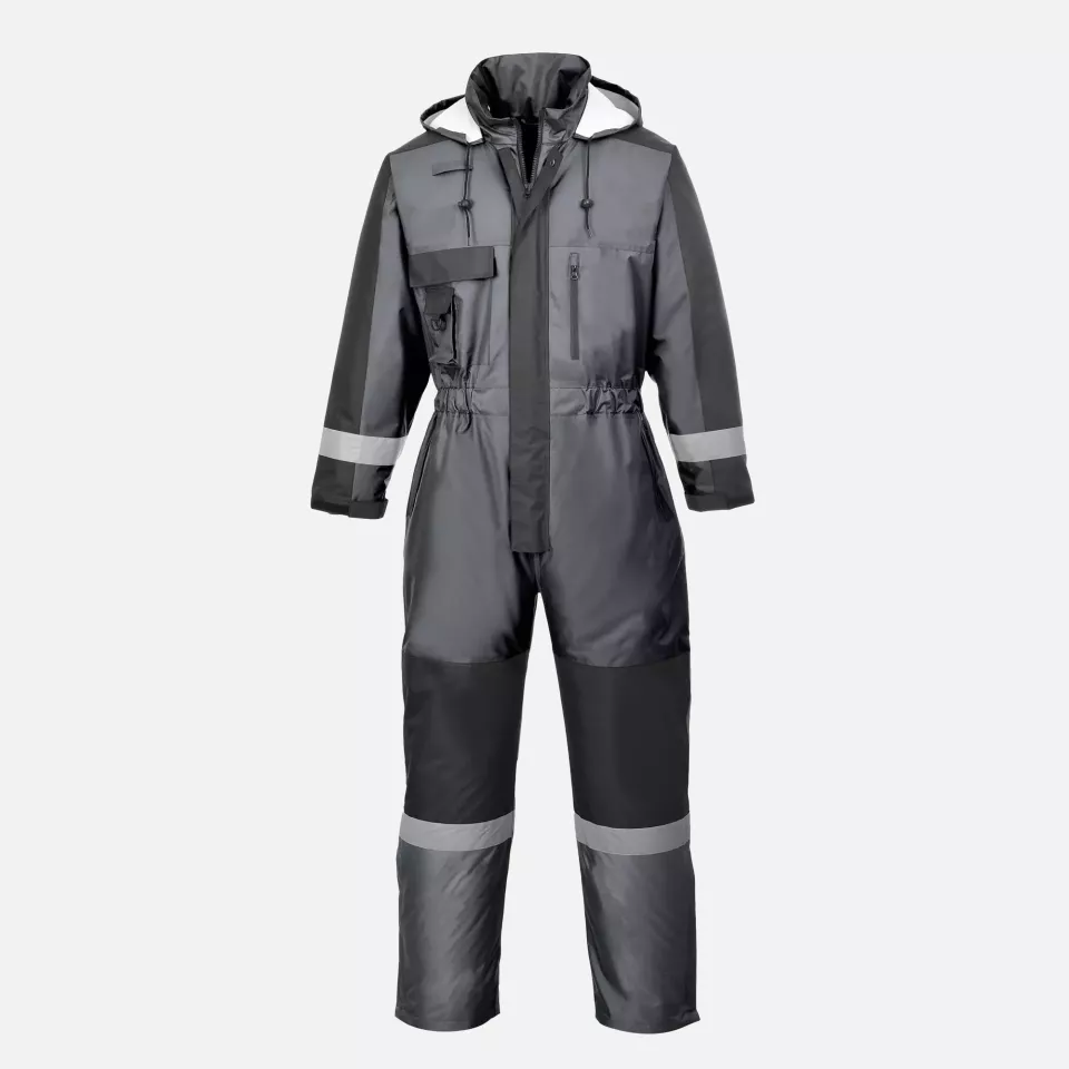 Portwest S585GRR, Winter Coverall, Grey, image 1, gallery thumbnail