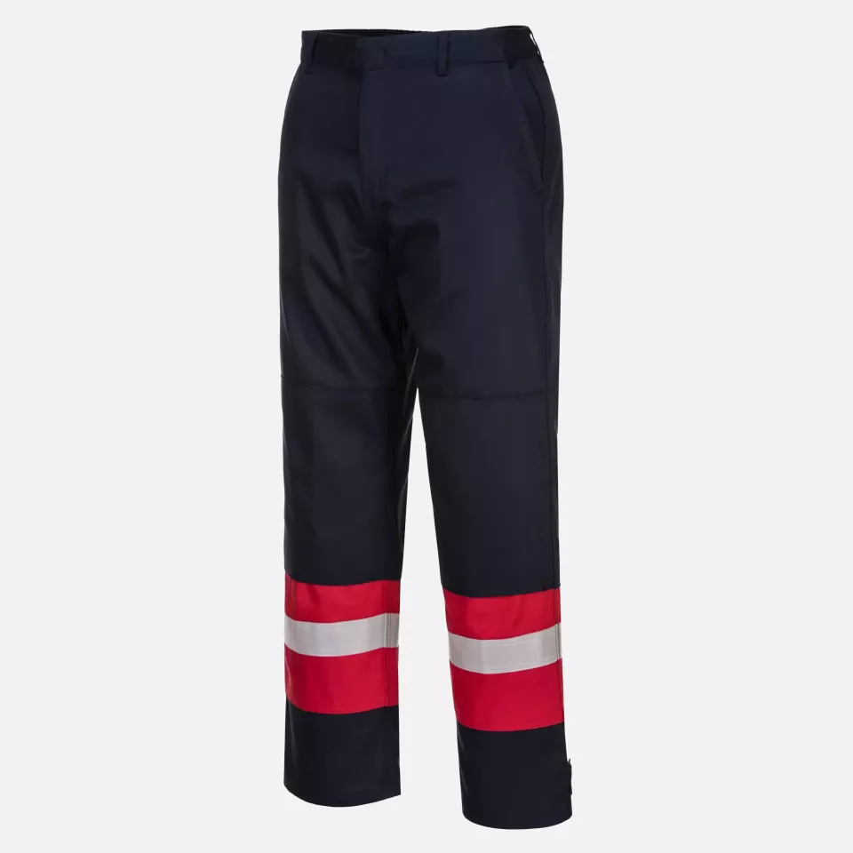 Portwest FR56NAR, Bizflame Work FR Trousers, Navy, image 3, gallery thumbnail