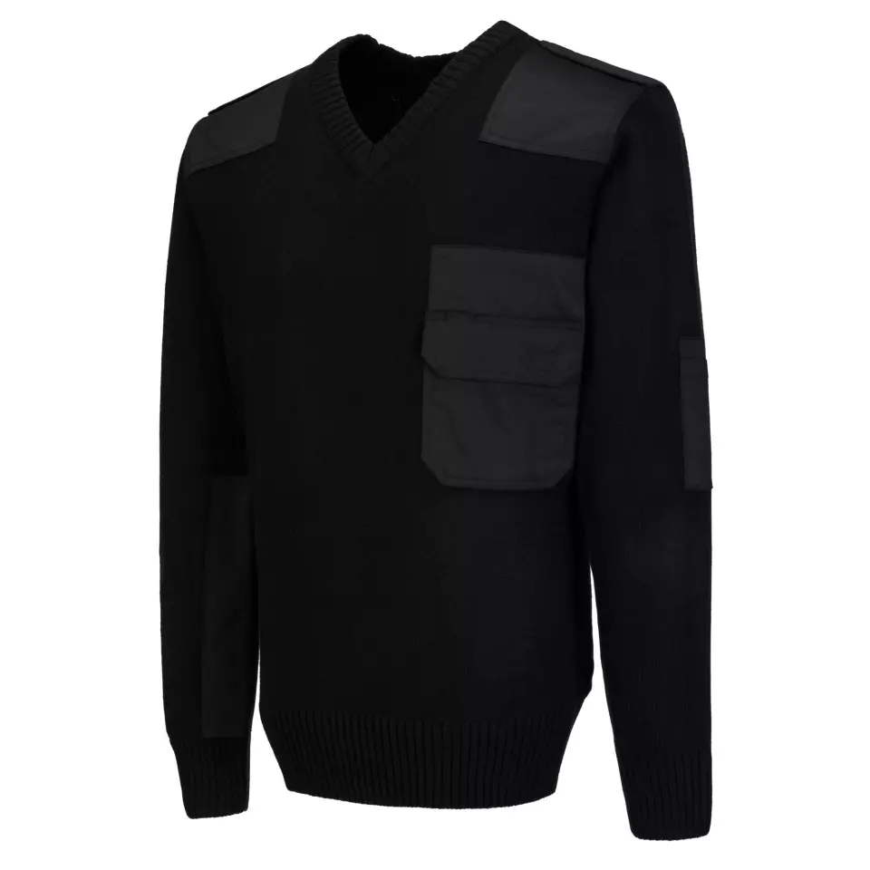 Portwest B310BKR, Nato Sweater, Black, image 4, gallery thumbnail