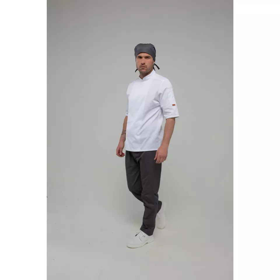 Portwest C738WHR, Chef's MeshAir Pro Jacket S/S, White, image 9, gallery thumbnail