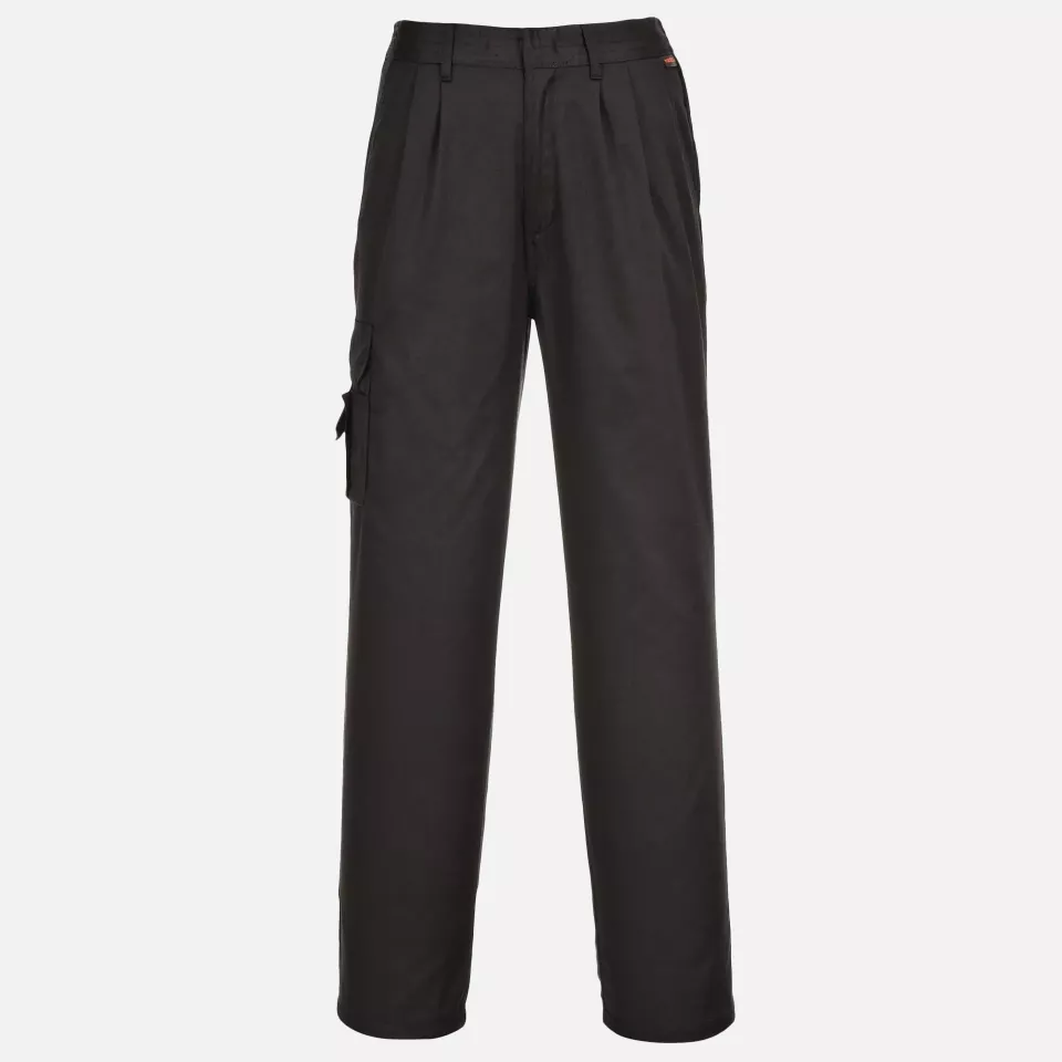Portwest C099BKT, Women's Combat Trousers, Black Tall, image 4, gallery thumbnail