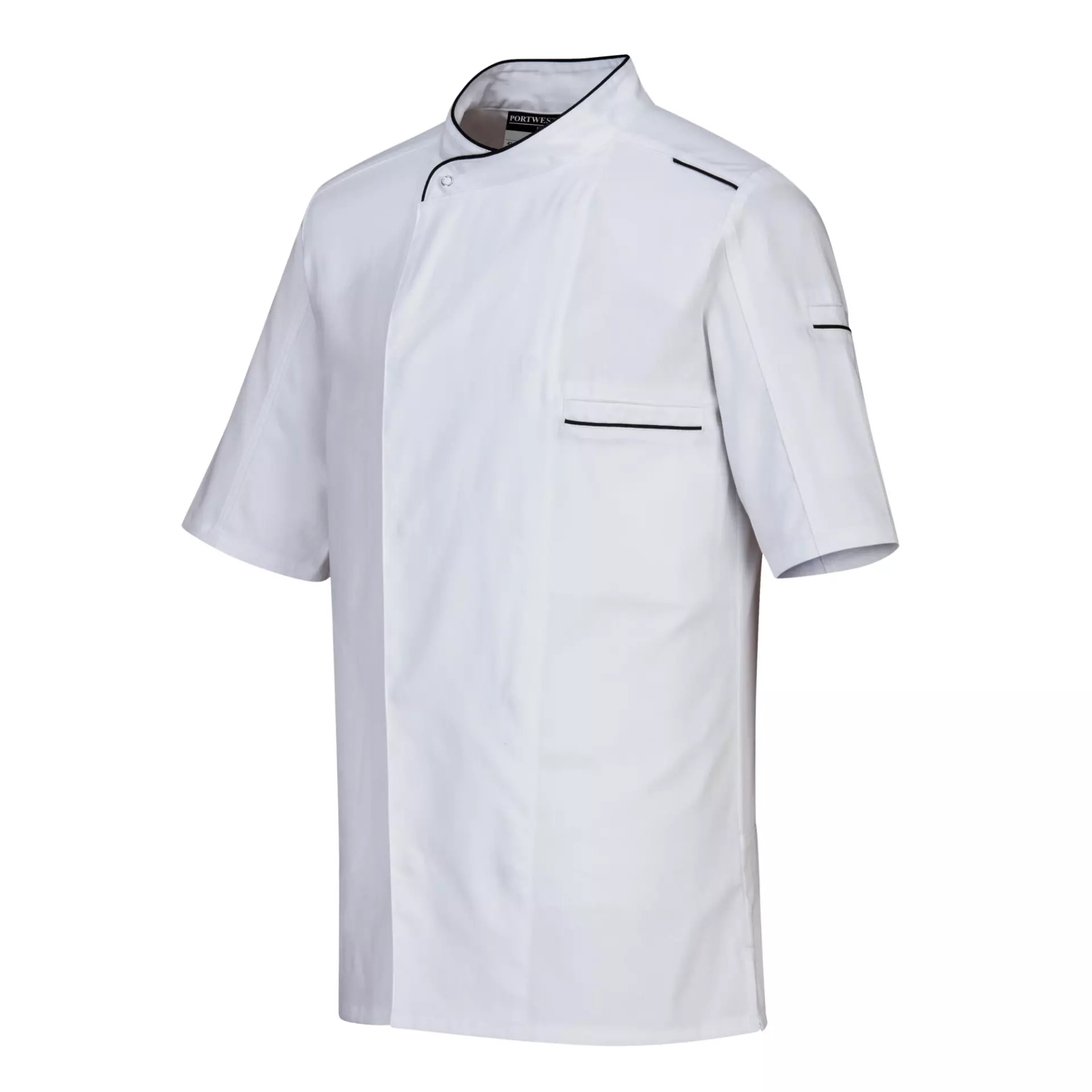 Portwest C735WHR, Chef's MeshAir Pro Surrey Jacket S/S, White, image 3