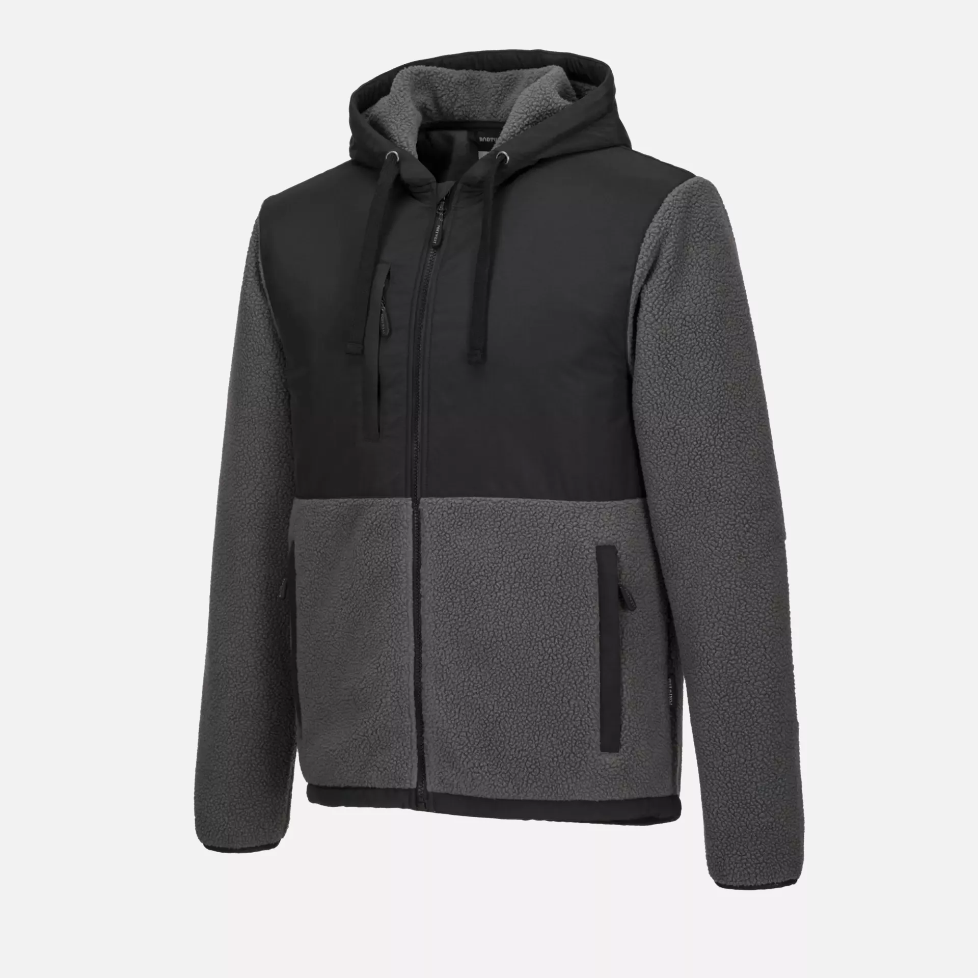 Portwest KX371BGY, KX3 Borg Fleece, Black/Grey, image 4