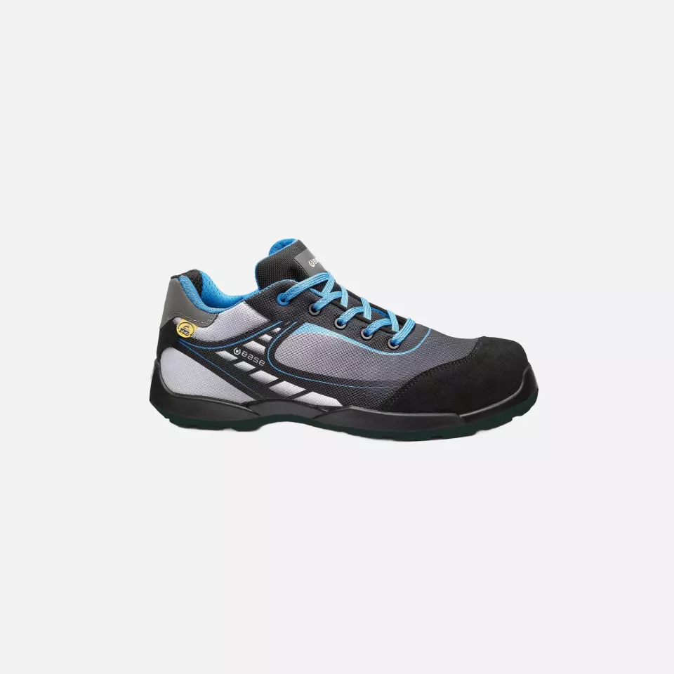 Portwest B0676EBKB, Bowling S3L ESD FO SR, Black/Blue, image 1, gallery thumbnail