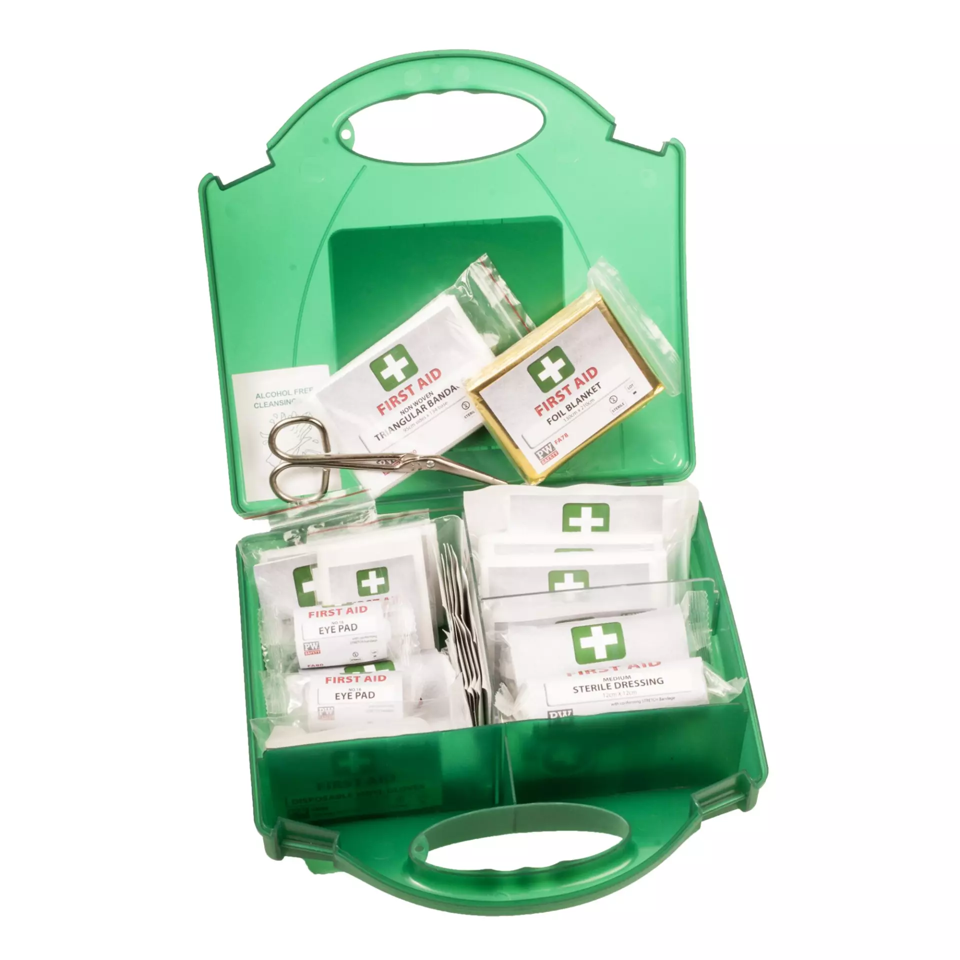 Portwest FA10GNR, Workplace First Aid Kit 25, Green, image 1