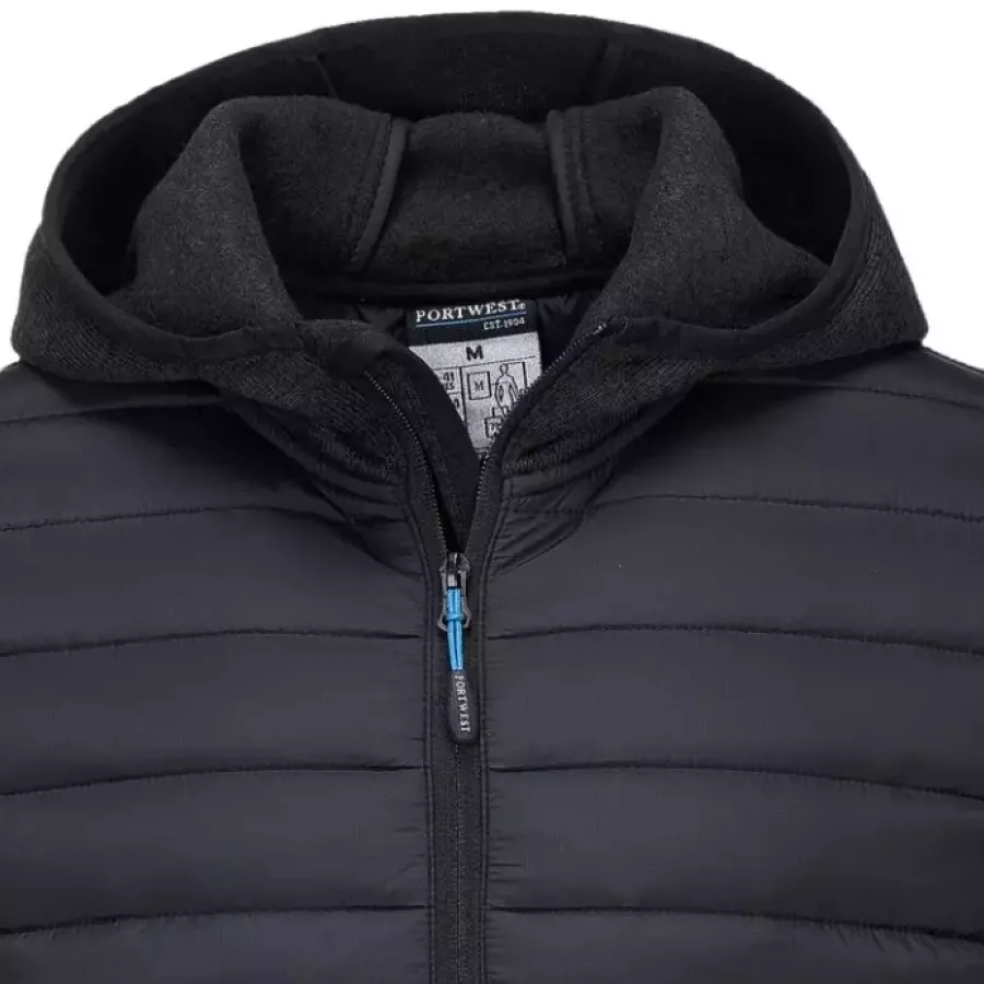 **Fixed Hood** keeps you protected from wind and light rain while staying comfortably in place.