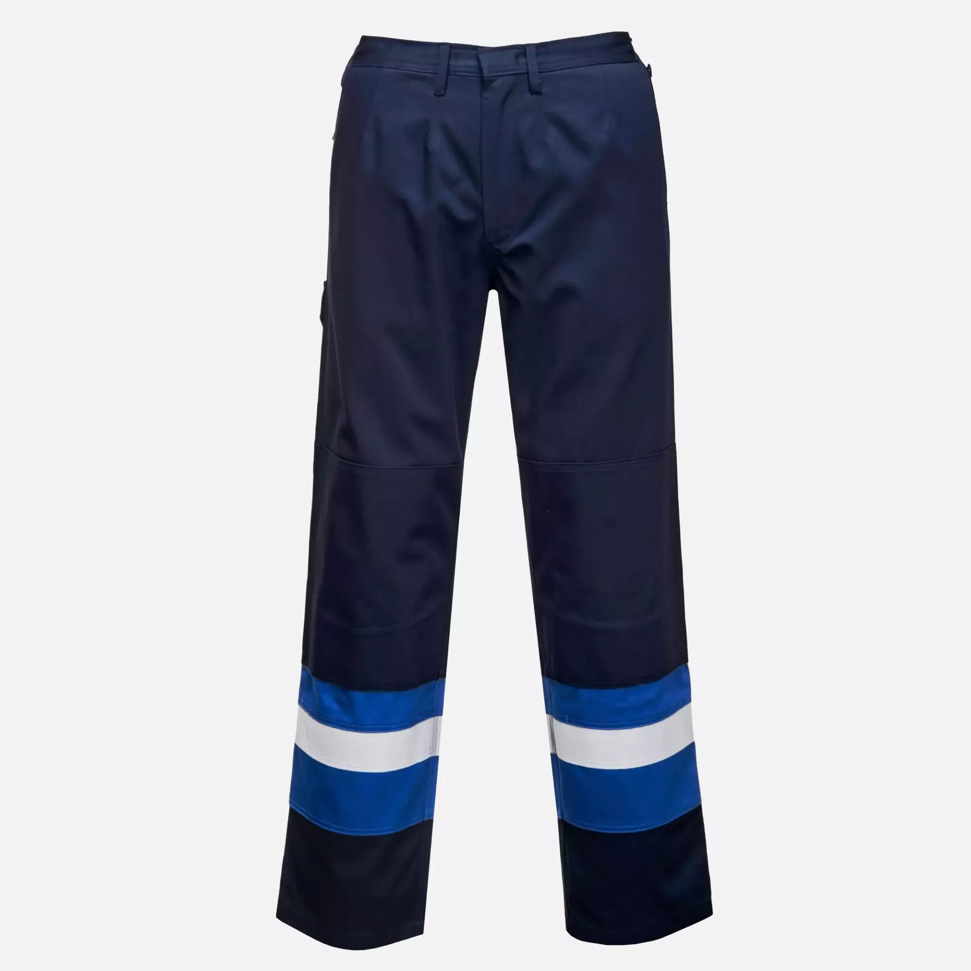 Portwest FR56NRR, Bizflame Work FR Trousers, Navy/Royal, image 1