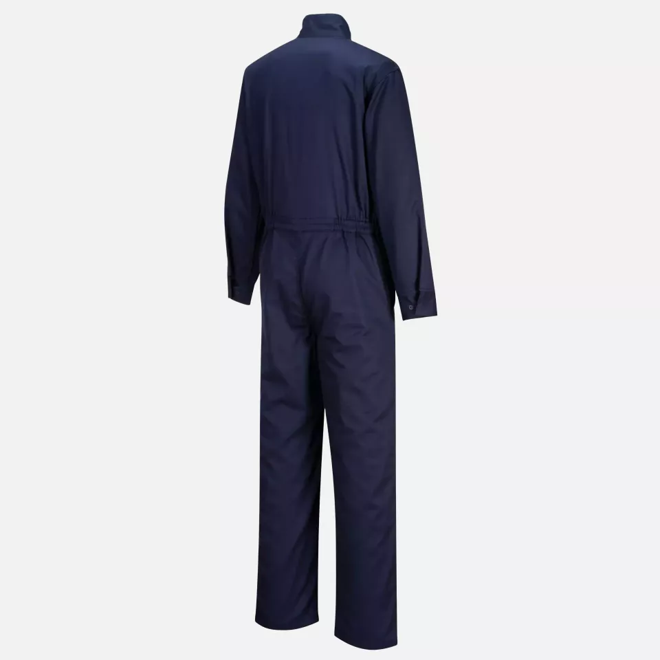 Portwest FR50NAR, Bizflame Work Anti-Static FR Coverall 350g, Navy, image 3, gallery thumbnail