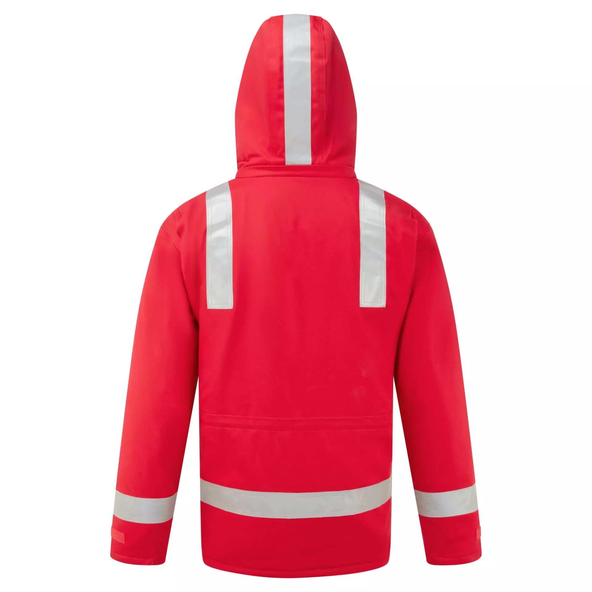 Portwest FR59RER, Bizflame Work Anti-Static FR Winter Jacket, Red, image 2