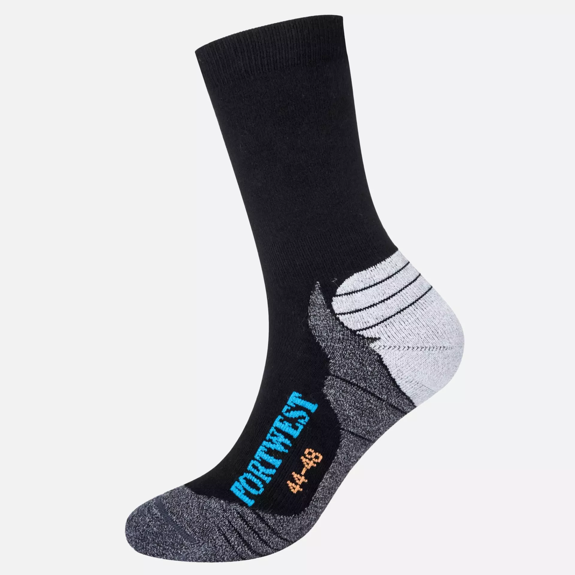 Portwest SK24BKR, Bamboo Hiker Sock, Black, image 1