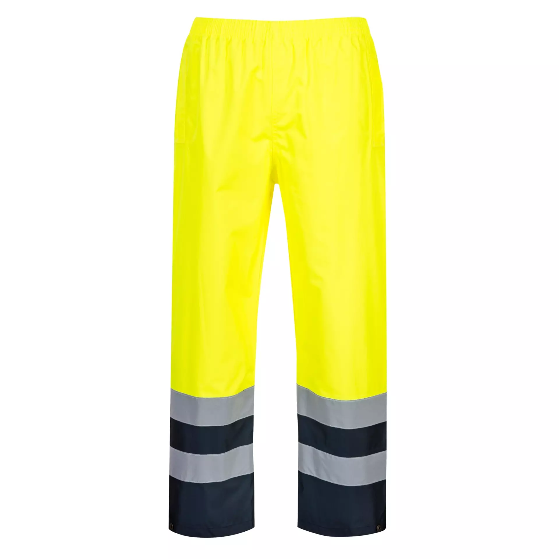 Portwest S486YER, Hi-Vis Two Tone Traffic Trouser, Yellow, image 1