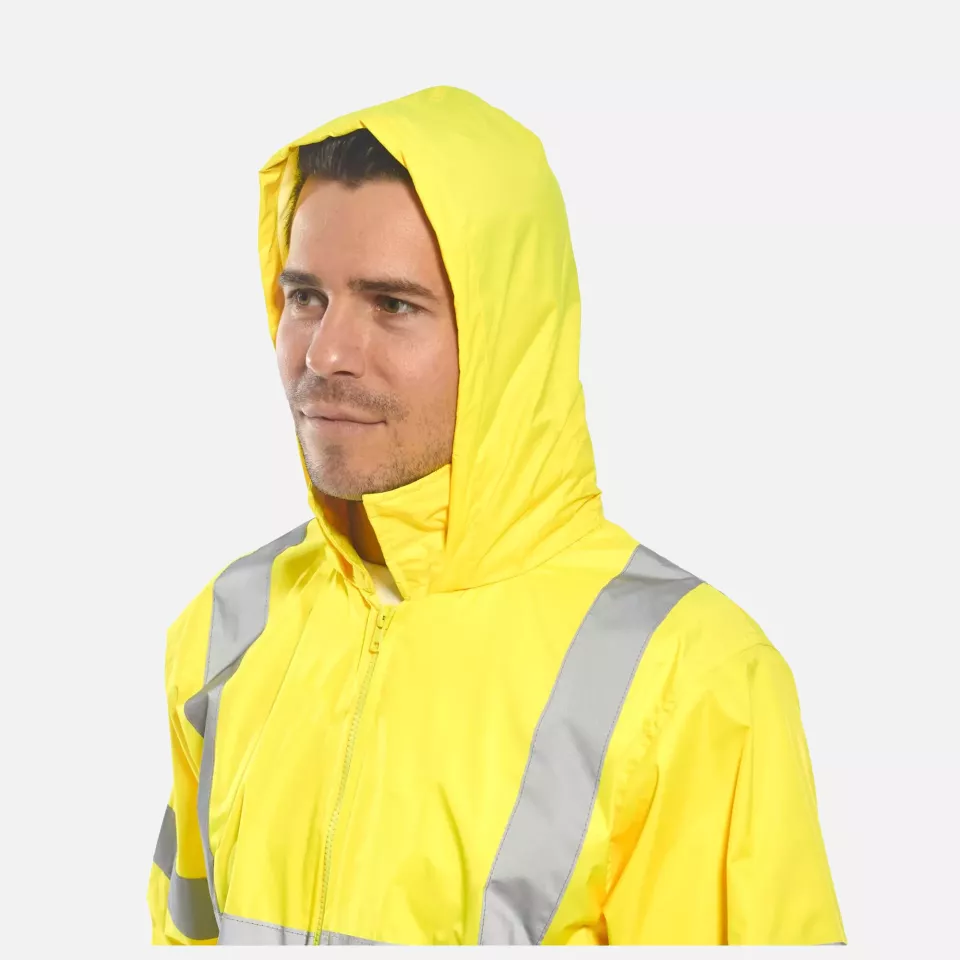 Portwest H440ORR, Hi-Vis Rain Jacket, Orange, image 3, gallery thumbnail