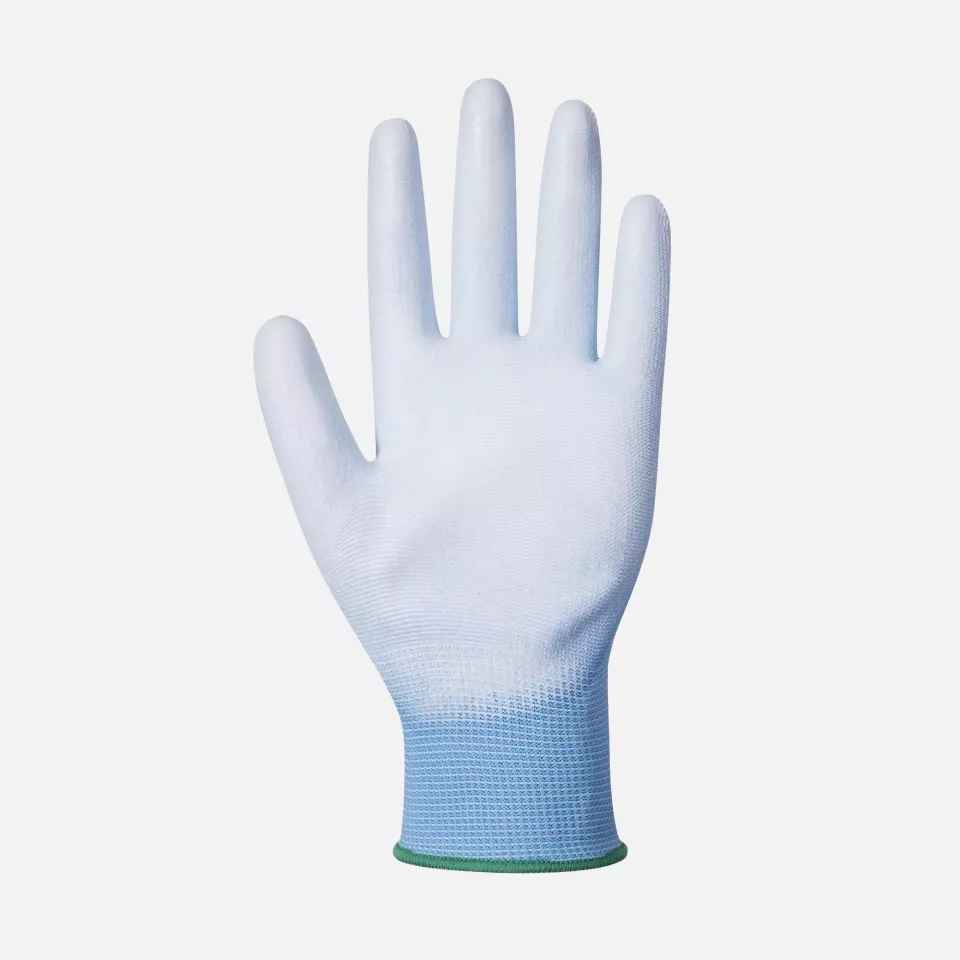 Portwest A120B4R, PU Palm Glove, Blue, image 2, gallery thumbnail