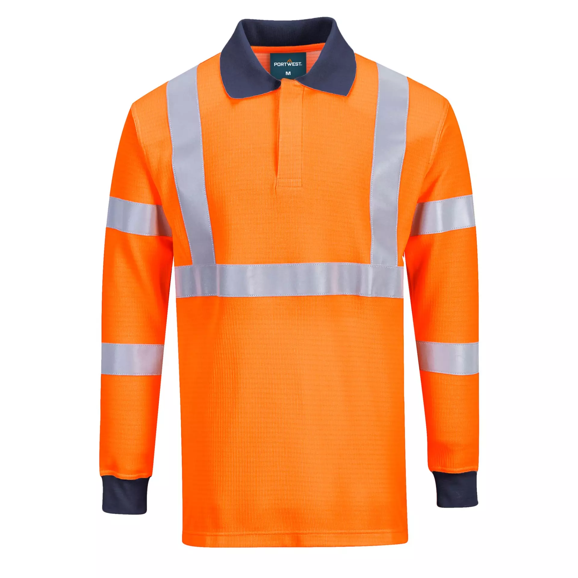 Portwest FR76ORR, FR Modaflame HVO Poloshirt, Orange, image 1
