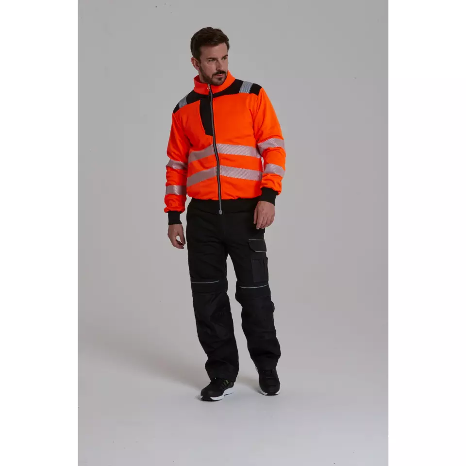 Portwest T402OBR, PW3 Hi-Vis Softshell (3L), Orange/Black, image 4, gallery thumbnail