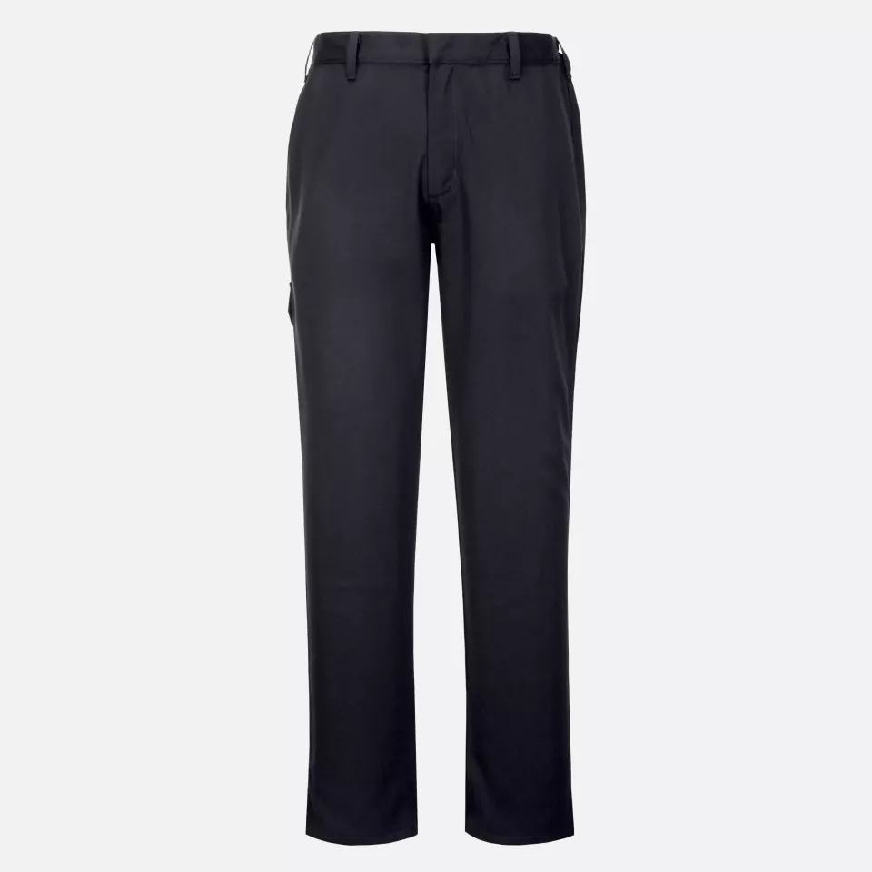 Portwest FR64NAR, Aluflame Work Molten Metal FR Trousers, Navy, image 1, gallery thumbnail