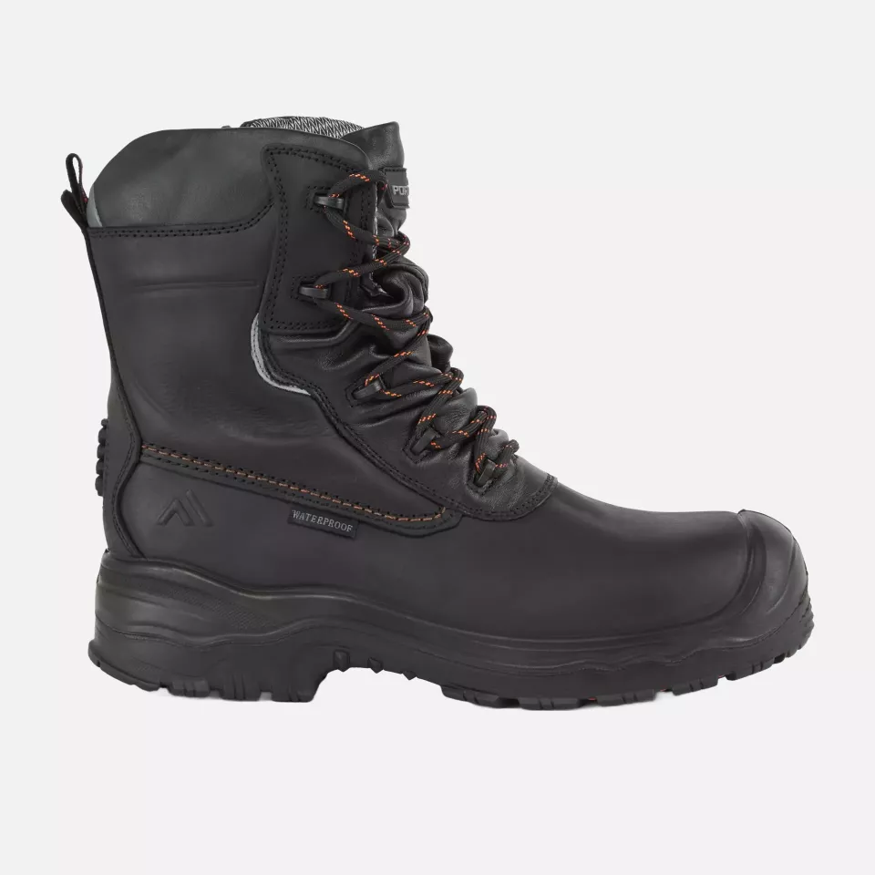 Portwest FD02BKR, Composite Leather Traction Boot 7" S7L HRO CI FO, Black, image 1, gallery thumbnail