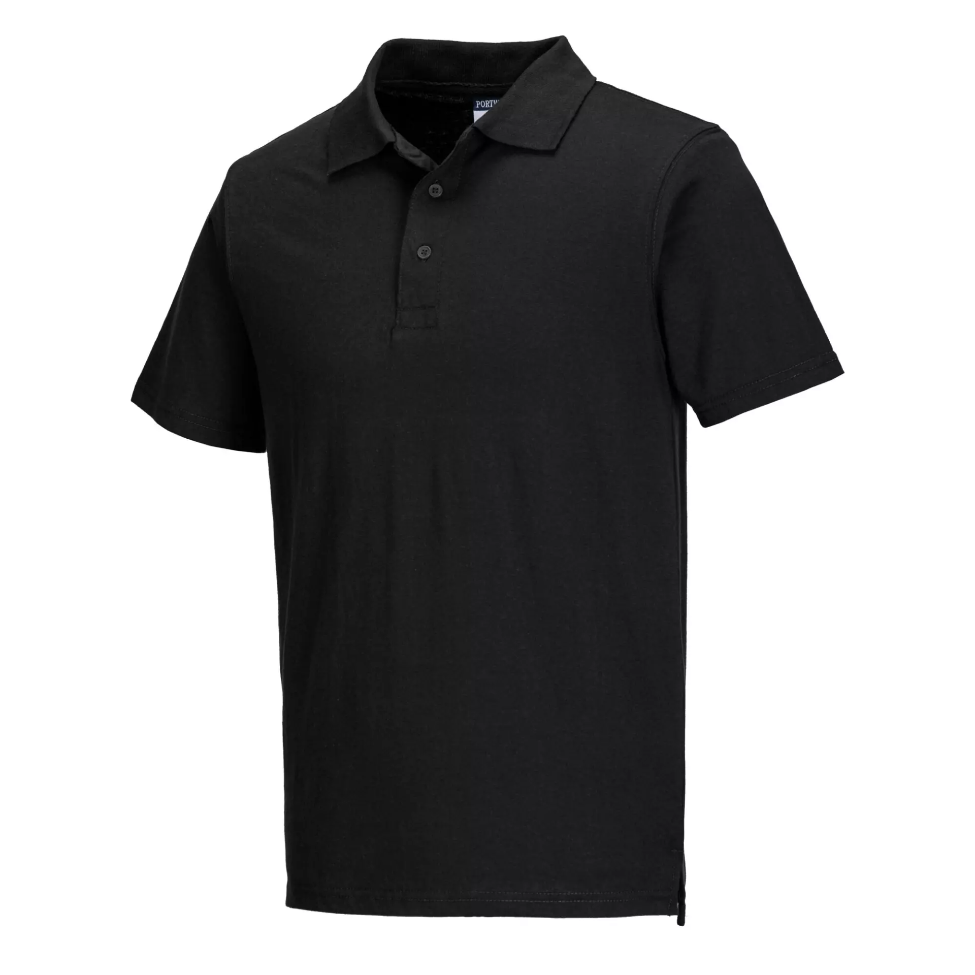 Portwest L210BKR, Leichtes Jersey-Poloshirt, Schwarz, image 3