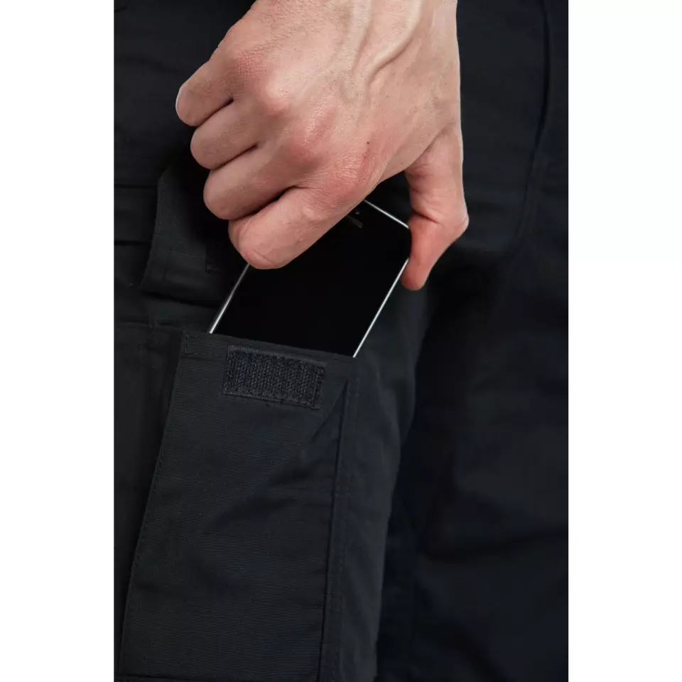 Portwest T802BKR, KX3 Ripstop Trousers, Black, image 8, gallery thumbnail