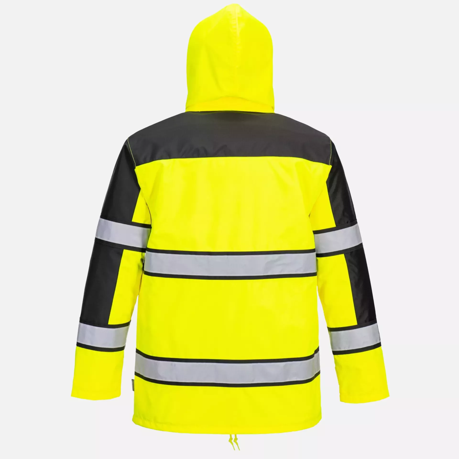 Portwest S462YER, Hi-Vis Contrast Winter Classic Jacket, Yellow, image 2
