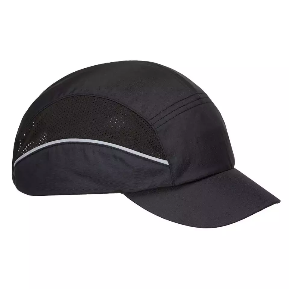 Portwest PS59BKR, AirTech Bump Cap, Black, image 1, gallery thumbnail