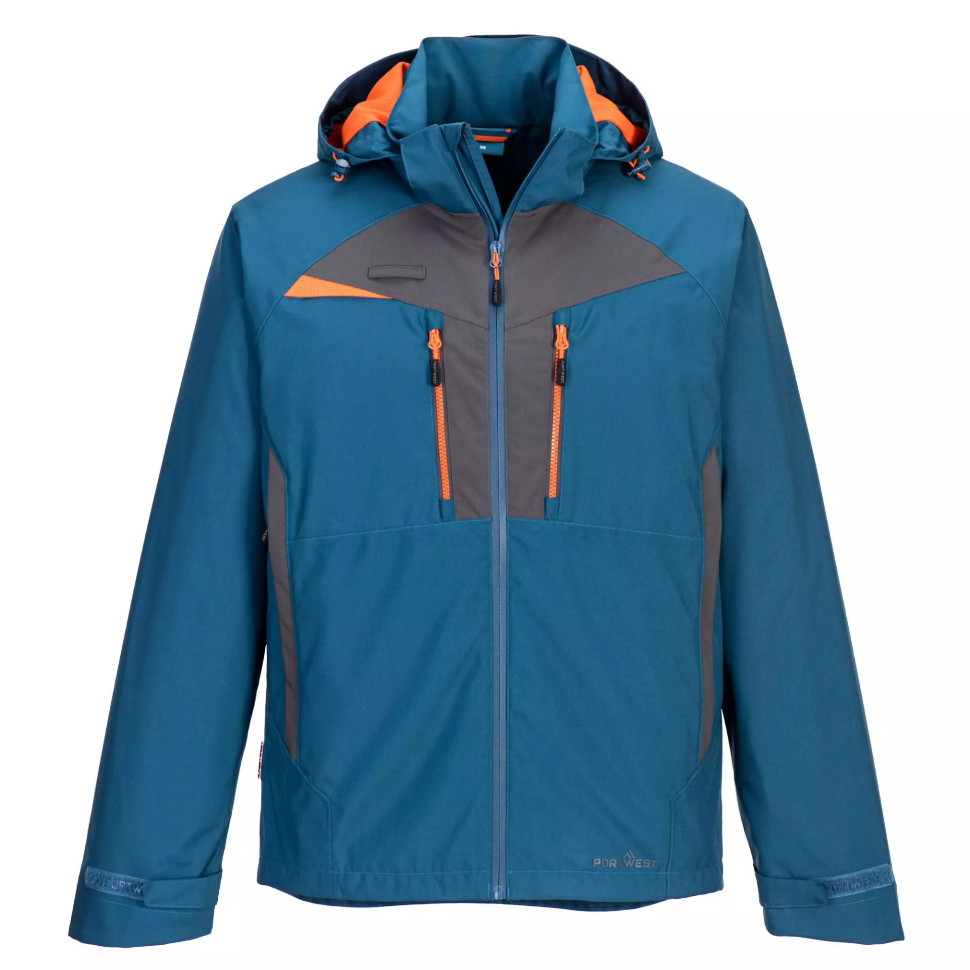 Portwest DX463MBR, DX4 Rain Jacket, Metro Blue