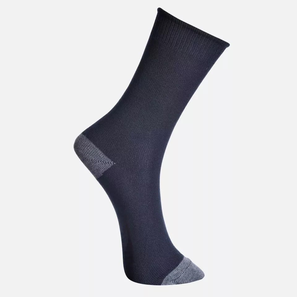 Portwest SK20BKR, Modaflame Sock, Black, image 1, gallery thumbnail
