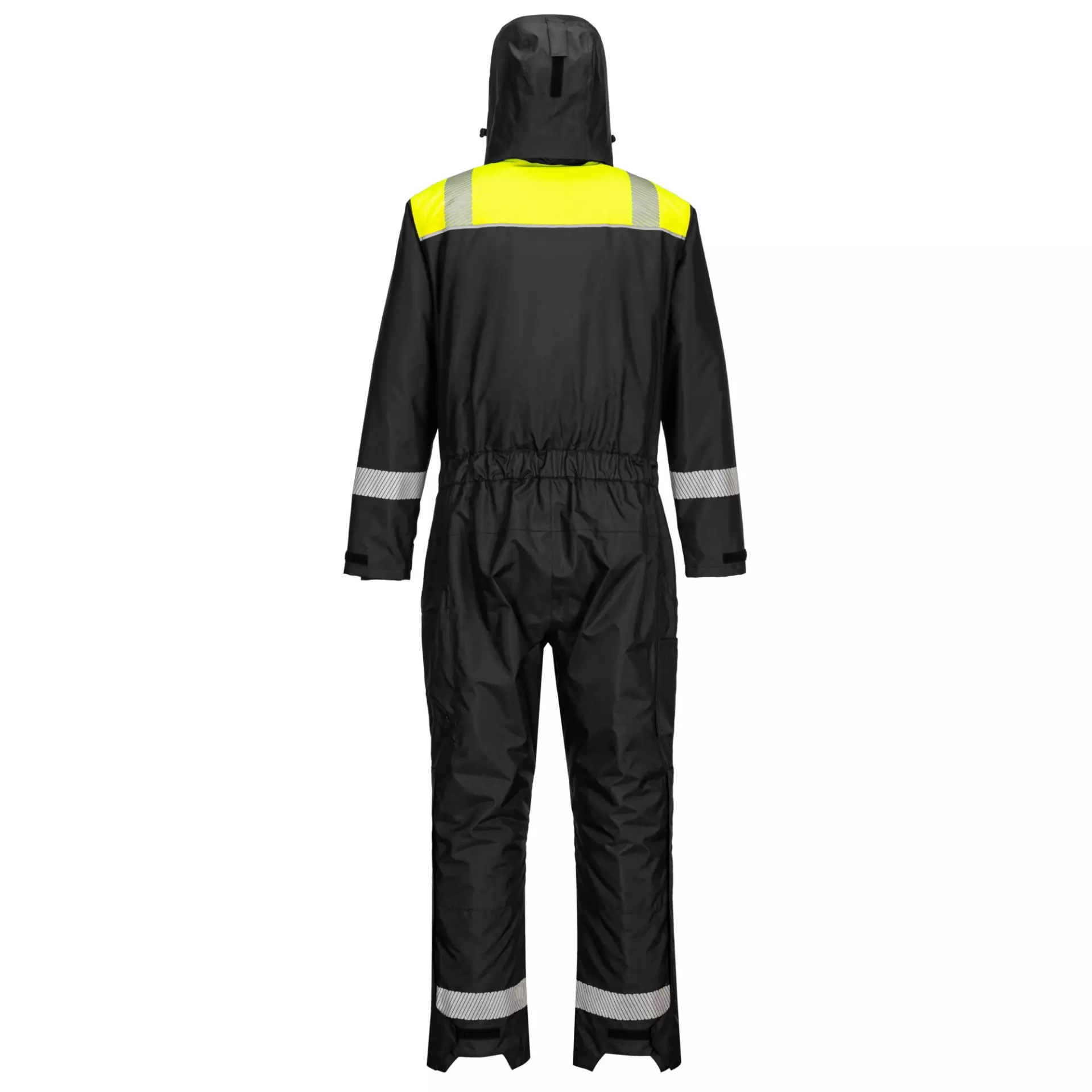 Portwest PW353BKY, PW3 Winter-Overall, Schwarz/Gelb, image 2