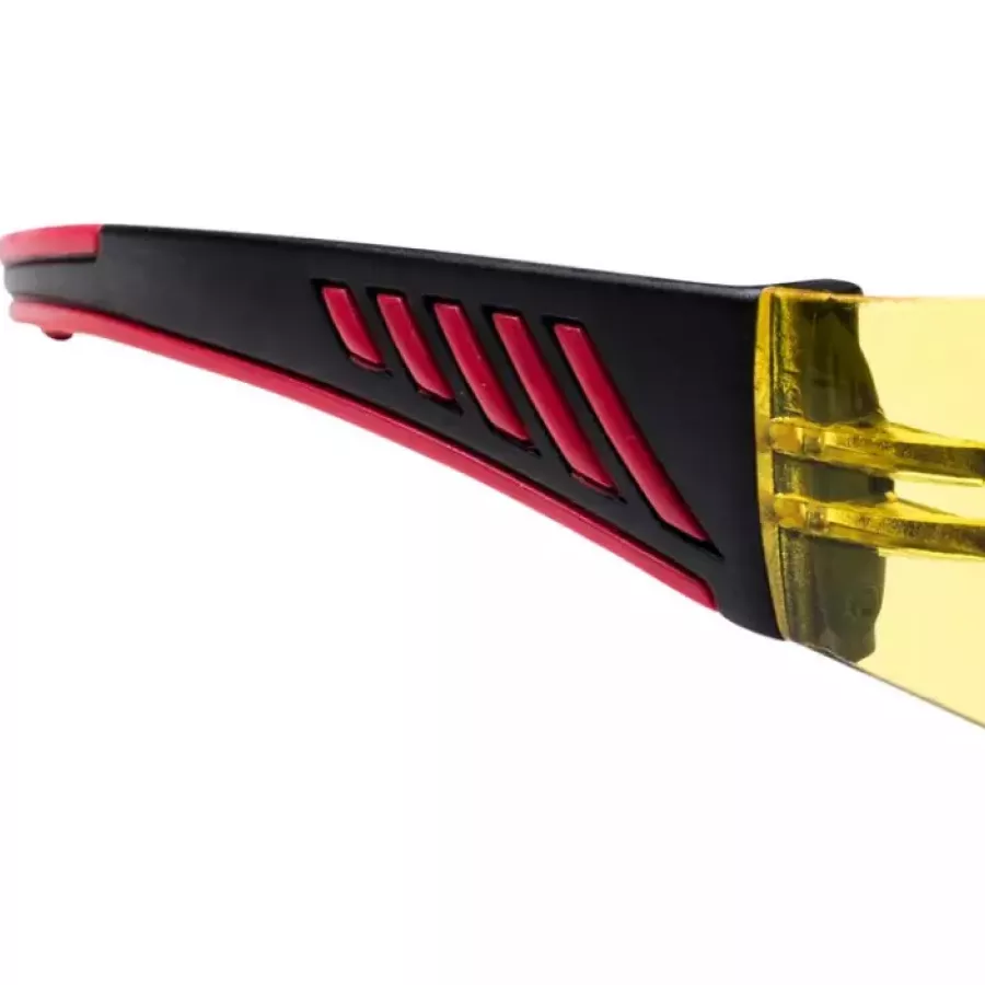 **Side Protection Frame Style** guards your eyes from all angles without limiting your view.
