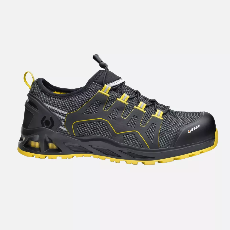 Portwest B1006BKY, K-Balance/K-Walk S1P HRO SRC, Black/Yellow, image 1, gallery thumbnail