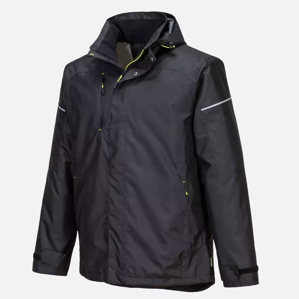 Portwest PW362BKR, PW3 Winterjacke, Schwarz, image 4, gallery thumbnail