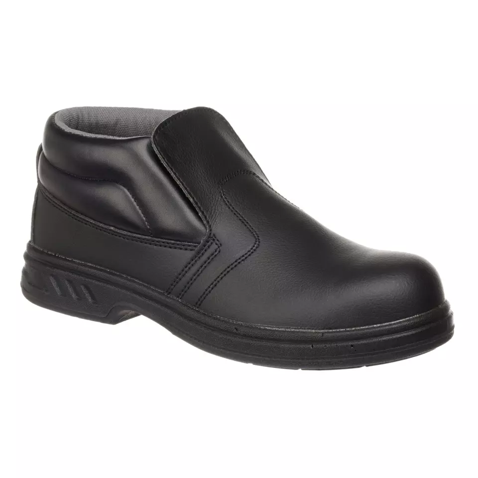 Portwest FW83BKR, Steelite Slip On Safety Boot S2 FO SR, Black, image 1, gallery thumbnail