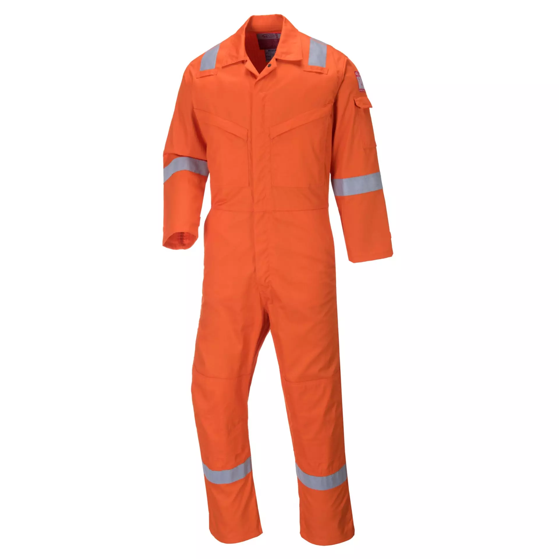 Portwest FF50ORR, Bizflame Work Aberdeen FR Coverall, Orange, image 2