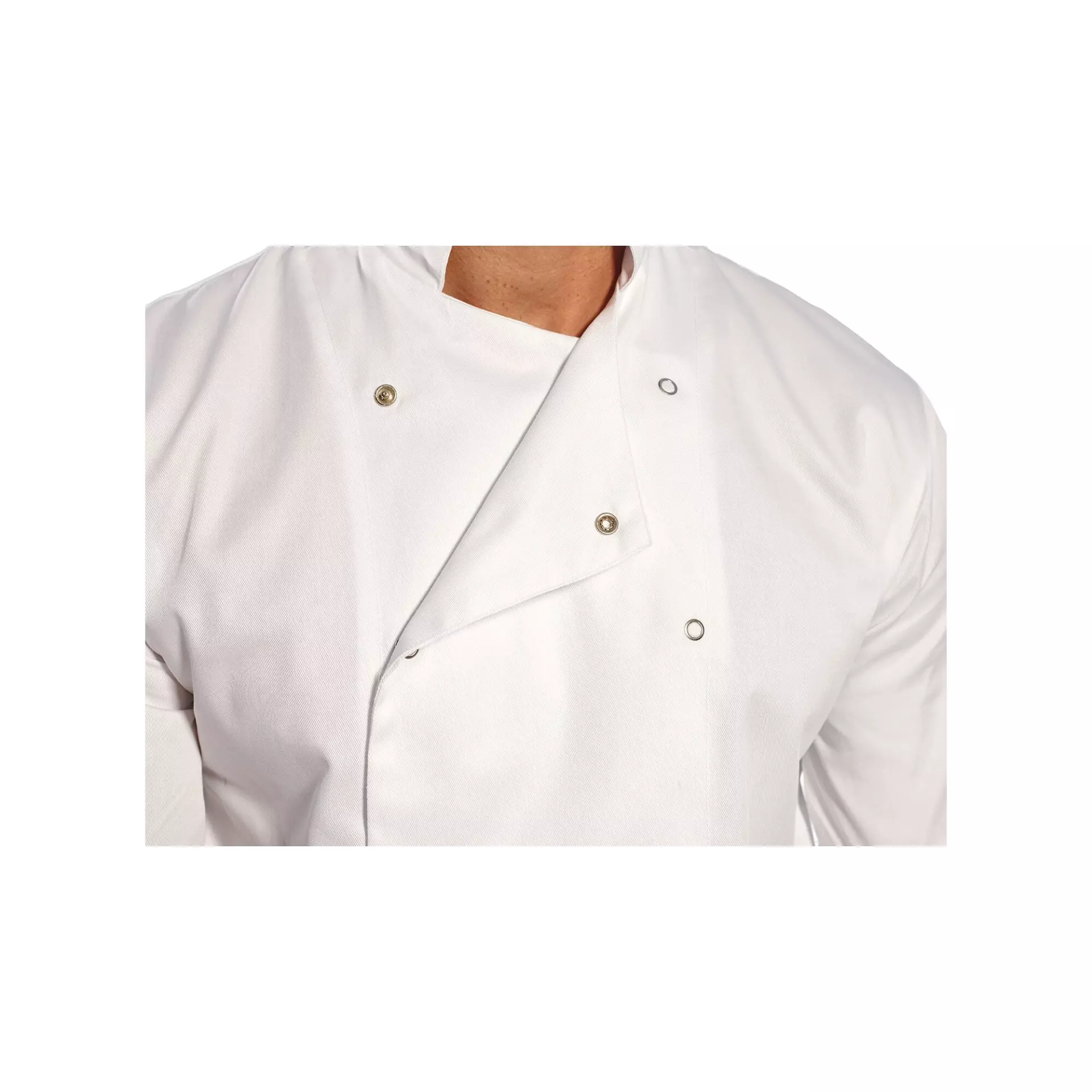 Portwest C733WHR, Chef's Cumbria Jacket S/S, White, image 4